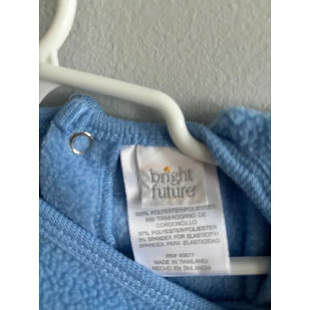 Bright future fleece snowman jumper